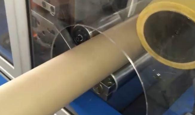 Video for Paper tube polishing